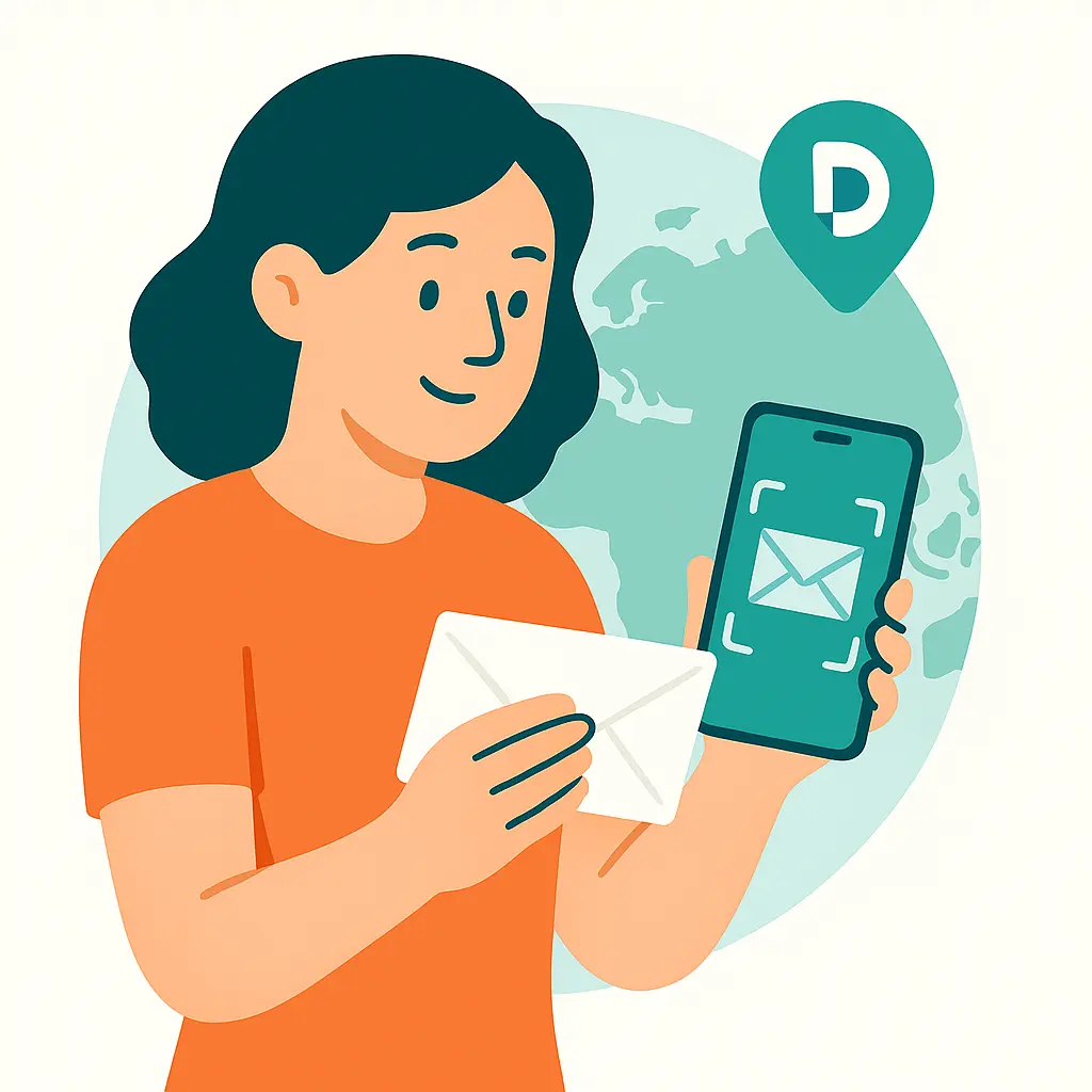 Scanning mail Locations